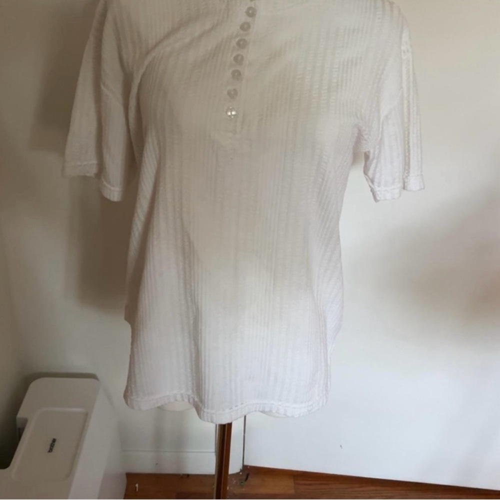 Elegant White Button Down Shirt for Women